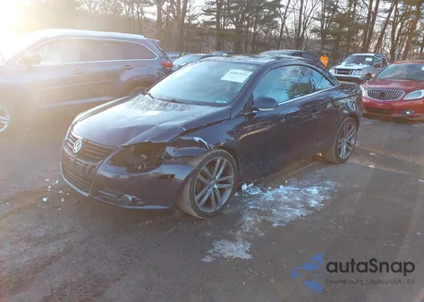 2007 Volkswagen Eos 2.0T from USA, damaged, VIN WVWFA71FX7V001687